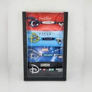 Disney Store WALT DISNEY PIXAR MARVEL LUCASFILM Starter Key Collection - NWT